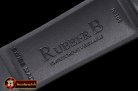 Rolex Rubber B VulChromatic Strap Black/Red