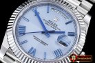 Replica Rolex DayDate 40mm SS/SS Glacier Rom Flut BP A2836 Mod32