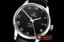 Omega De Ville Men's Co-Axial SS/LE Black/Roman VSF A8500