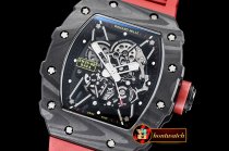 Richard Mille RM035-02 Rafael Nadal FC/VRU Red Blk/Red C Miyota Mod