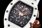 Richard Mille RM011 Felipe Massa Wht CER/RG/VRU Skele KVF A7750 Mod