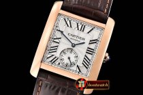 Cartier Tank MC 1904 RG/LE White KSF Asia 23J Mod