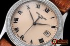 PP0240G - Calatrava Ref.5117 Diams SS/LE Cream Roman MY9015 Mod