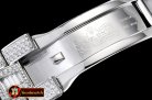 Rolex GMT II 116769 Ice DIAMS/SS/SS Diams TWF Asia 2836