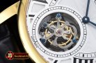 Cartier Ronde De Cartier 42mm YG/LE White Tourbillon HW