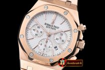 Replica Audemars Piguet Royal Oak Chronograph 26320ST RG/RG Whit