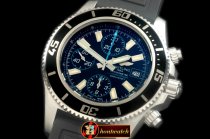 Best Replica Breitling Superocean Abyss 44 SS/RU Blk/Blue A-7750
