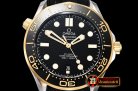 Omega Seamaster 300m 2018 YG/SS/RU Black OMF Asia 8800