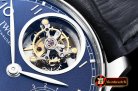 IWC Portugese Mystere Tourb IW504602 SS/LE Blue ZF Tourb