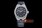 VACH. CONSTANTINE Overseas Ref.47074 Diams SS/LE Black MY8215 Mo