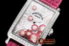 Franck Muller Long Island Peony DIAM/SS/LE (Red) Pink MOP Swiss Qtz