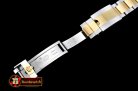ROLYM100 YachtMaster Ref.16623 YG/SS Black MOP JF A2836