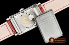 Franck Muller Long Island Ld 952QZ DIAM/SS/LE (Red) Wht GF Swiss Qtz