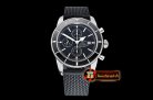 Breitling SuperOcean Heritage II Chrono SS/RU Black OMF A7750