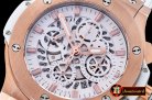 Hublot Aero Big Bang RG/RU Skeletonal Full Wht A7750 Mod