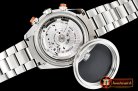 Omega P-Ocean Chrono Org SS/SS Black/Org JHF A7750 Mod9900