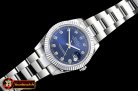 Rolex Datejust II DJ2 41mm Oyt Flt SS/SS Blue Diam BP Asia 2813