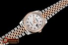 Rolex DateJust 36mm Jub Diam RG/SS Wht MOP/Dm BP A2813