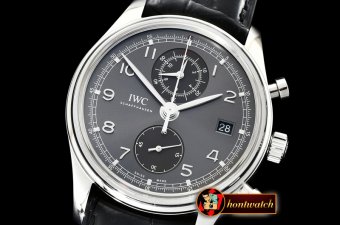 IWC Portuguese Chrono Classic IW390404 SS/LE Grey ZF A7750