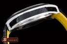 JAEGER LE COULTRE AMVOX3 Tourbillon GMT SS/LE Black/Yellow Asia