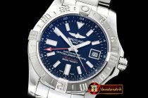 Breitling Avenger II GMT A3239011 SS/SS Blue GF A2836