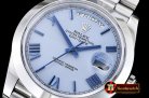 RDD0197B - DayDate 228206 SS/SS Blue Roman Smooth BP Swiss 2836