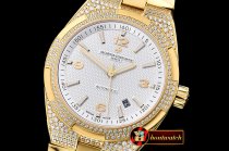 VACH. CONSTANTINE Overseas Ref.47074 Diams YG/YG White MY8215 Mo