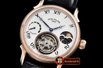 Patek Philippe Complications MoonPhase Day/Ngt PR RG/LE White -