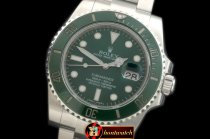 ROLSUB0166A - 116610 JF SS/SS Green SA 3135