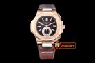 PP0202D - 5980 Nautilis Chrono RG/LE Brown BP A-7750