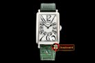 Franck Muller Long Island Ladies 952QZ SS/LE (Grn) Wht GF Swiss Qtz