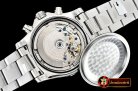 Breitling Avenger II Chronograph 43mm SS/SS Blk/Wht GF A7750