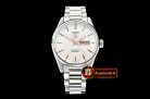 Tag Heuer Carrera Calibre 5 Automatic SS/SS Wht/RG ANF Asia 2824