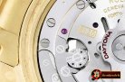 Replica Rolex Daytona 18K YG Wrp YG/YG Grn Stk BP A7750 Mod4130