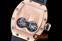 Richard Mille RM053 Pablo MacDonogh Tourbillon RG/RU Blk A2824