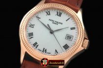PP0173C - 5117 Calatrava RG/LE Wht Jap M-9015