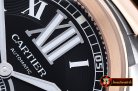 Best Quailty Cartier Cartier De Calibre RG/SS Black JF Miyota 82