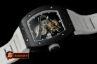 RM066A - Bubba Watson Tourbillon PVD/RU White Swiss Qtz