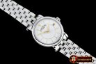 PP0207C - 5153 Calatrava SS/SS White Asia 2824 Mod