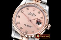 Rolex Datejust Man DJ 36mm Jub Flt RG/SS (Wrap) Rose Gold D BP A