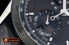 Oris Calobra Chronograph Ltd Ed PVD/SS/LE Blk Jap Qtz