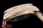 Cartier Cle De Cartier Tourb Diams RG/LE Purp White Asia HW