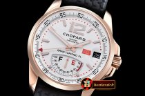 Chopard Mille Miglia Gran Turismo XL RG/RU White A2824 Mod