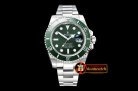 Rolex Submariner 116610LV SS/SS Green VRF Asia 2836