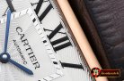 Replica Cartier Tank MC 1904 RG/LE White JF Asia 23J