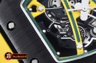 Replica Richard Mille RM061-01 Yohan Blake TZP Black Cer Yellow