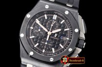 Audemars Piguet Royal Oak Offshore Novelty CER/RU Blk/RG JF A775