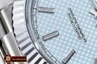 Replica Rolex DayDate 40mm SS/SS Blue Stk Flut BP A2836 Mod3255