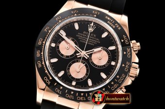 Rolex Daytona 116515LN RG/RU Black/Rose ARF V2 A4130 Mod