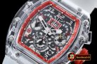 RM082J - RM011 Felipe Messa Big Date Sapphire Limited Red A-7750